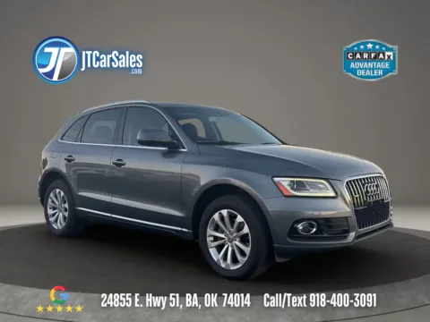 Gray 2016 Audi Q5 2.0T Premium Plus Sport Utility 4D for sale in Broken Arrow, OK