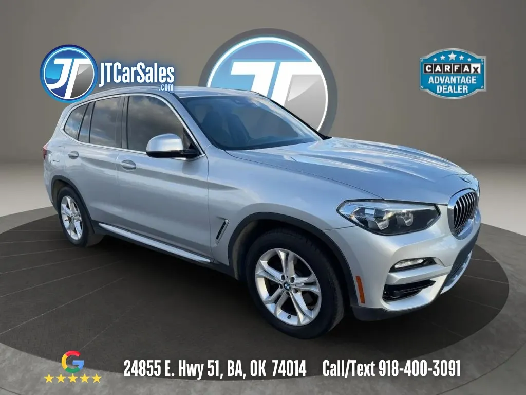 Silver 2019 BMW X3 xDrive30i Sport Utility 4D for sale in Broken Arrow, OK