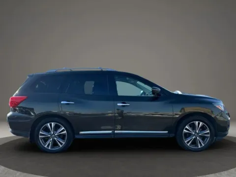 Another view of 2017 Nissan Pathfinder Platinum Sport Utility 4D for sale in Broken Arrow, OK at JT Wholesale Auto, Inc.