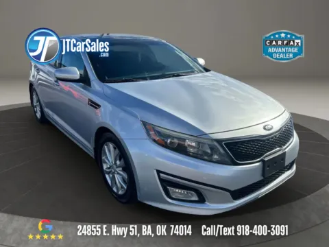 Silver 2015 Kia Optima EX Sedan 4D for sale in Broken Arrow, OK