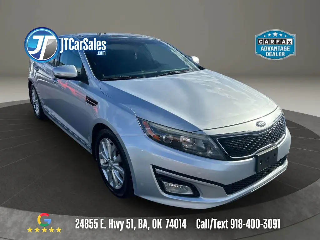 Silver 2015 Kia Optima EX Sedan 4D for sale in Broken Arrow, OK