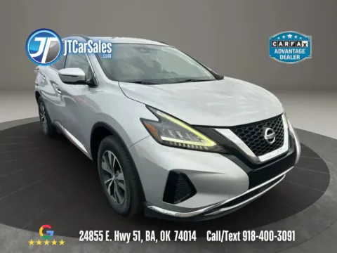 Silver 2020 Nissan Murano SV Sport Utility 4D for sale in Broken Arrow, OK