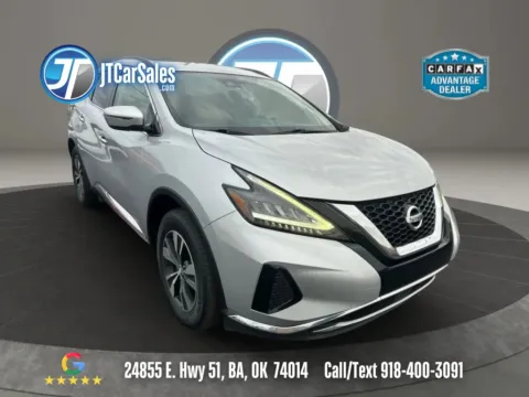 Silver 2020 Nissan Murano SV Sport Utility 4D for sale in Broken Arrow, OK