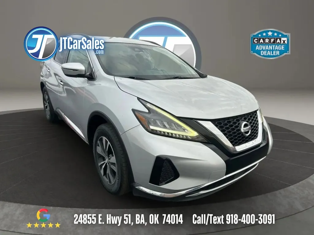 Silver 2020 Nissan Murano SV Sport Utility 4D for sale in Broken Arrow, OK