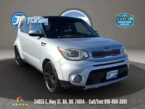 Silver 2019 Kia Soul + Wagon 4D for sale in Broken Arrow, OK