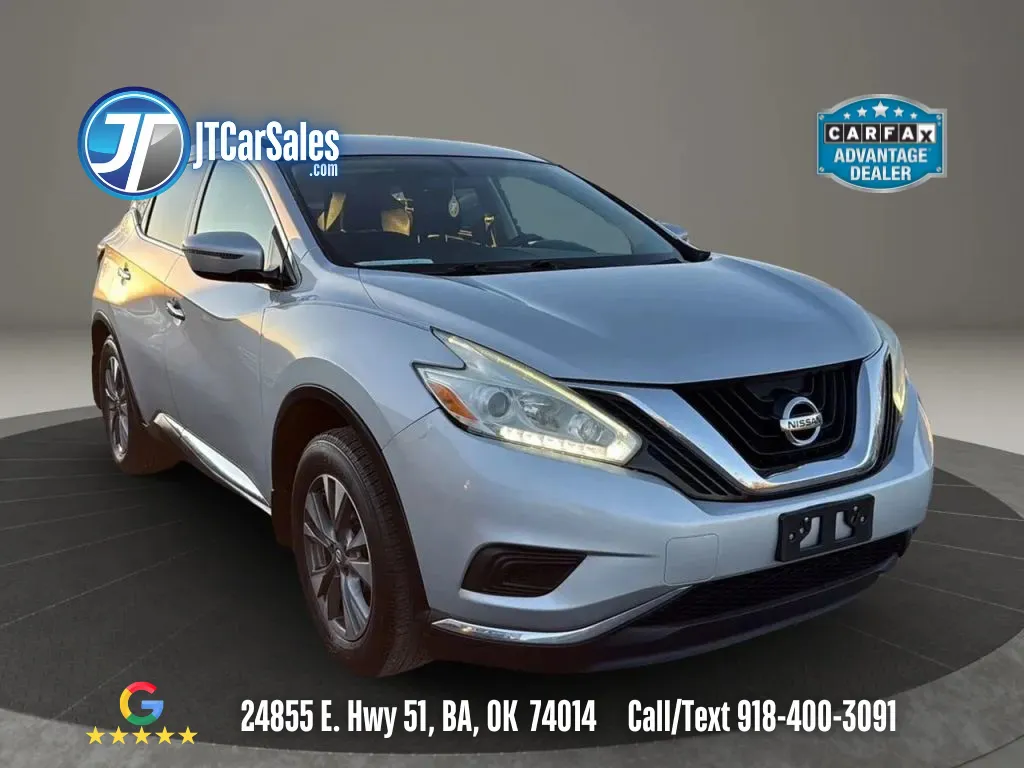 Silver 2016 Nissan Murano S Sport Utility 4D for sale in Broken Arrow, OK