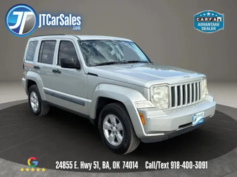 Silver 2009 Jeep Liberty Sport Utility 4D for sale in Broken Arrow, OK