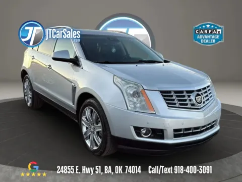 Silver 2015 Cadillac SRX Premium Collection Sport Utility 4D for sale in Broken Arrow, OK