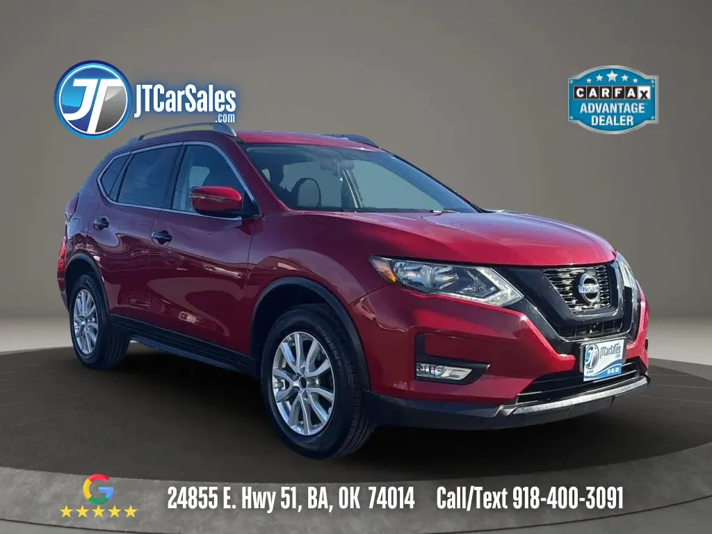 Red 2017 Nissan Rogue SV Sport Utility 4D for sale in Broken Arrow, OK