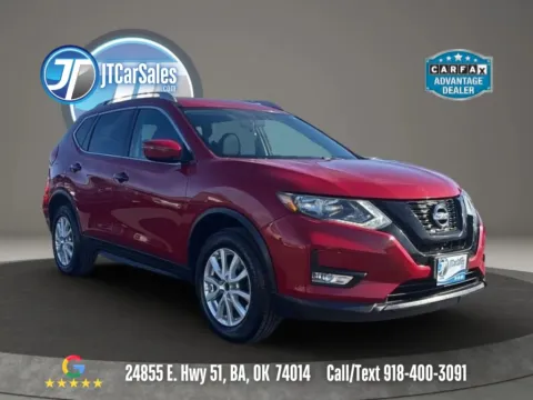 Red 2017 Nissan Rogue SV Sport Utility 4D for sale in Broken Arrow, OK