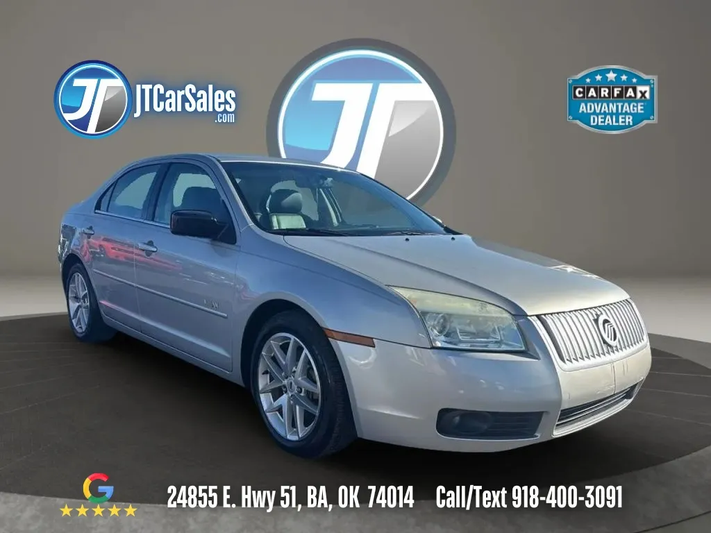 Silver 2008 Mercury Milan Premier Sedan 4D for sale in Broken Arrow, OK