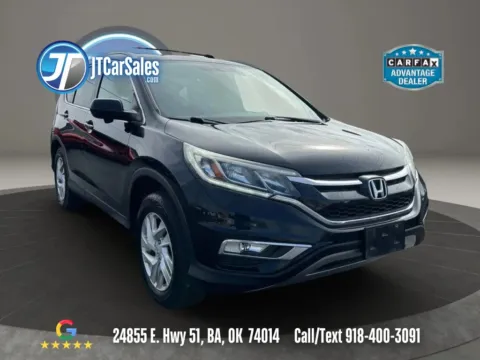 Black 2015 Honda CR-V EX-L Sport Utility 4D for sale in Broken Arrow, OK