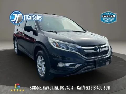 Black 2015 Honda CR-V EX-L Sport Utility 4D for sale in Broken Arrow, OK
