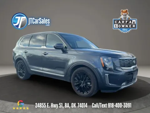 Gray 2021 Kia Telluride SX Sport Utility 4D for sale in Broken Arrow, OK