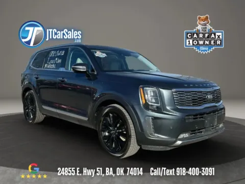 Gray 2021 Kia Telluride SX Sport Utility 4D for sale in Broken Arrow, OK