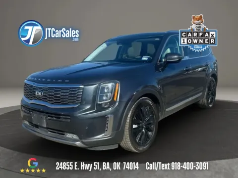 Gray 2021 Kia Telluride SX Sport Utility 4D for sale in Broken Arrow, OK
