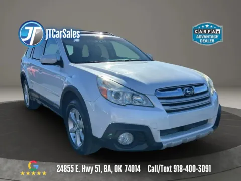White 2013 Subaru Outback 2.5i Limited Wagon 4D for sale in Broken Arrow, OK