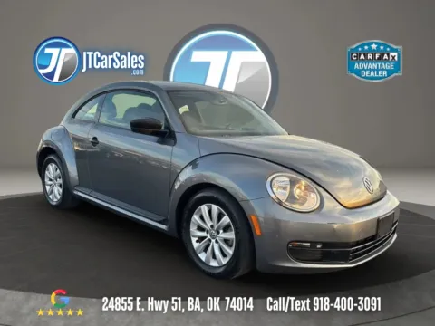 Gray 2013 Volkswagen Beetle 2.5L Entry Hatchback 2D for sale in Broken Arrow, OK