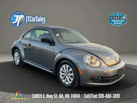 Gray 2013 Volkswagen Beetle 2.5L Entry Hatchback 2D for sale in Broken Arrow, OK