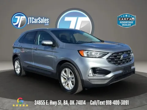 Silver 2020 Ford Edge SEL Sport Utility 4D for sale in Broken Arrow, OK