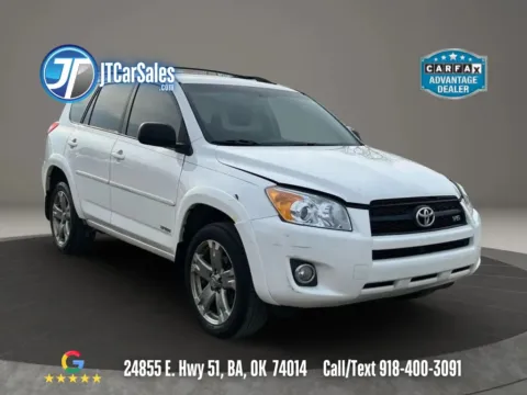 White 2010 Toyota RAV4 Sport SUV 4D for sale in Broken Arrow, OK