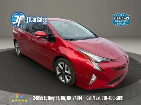 Red 2016 Toyota Prius Four Touring Hatchback 4D for sale in Broken Arrow, OK