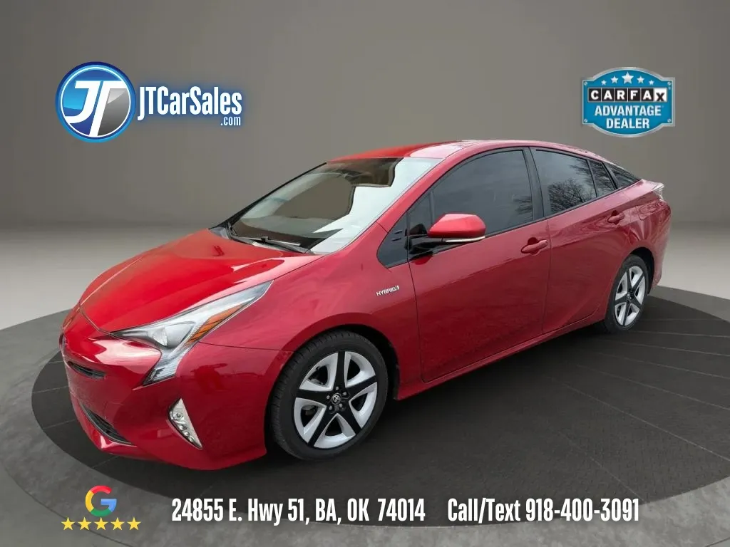 Red 2016 Toyota Prius Four Touring Hatchback 4D for sale in Broken Arrow, OK