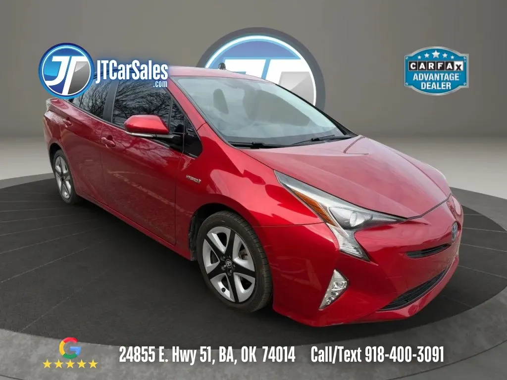 Red 2016 Toyota Prius Four Touring Hatchback 4D for sale in Broken Arrow, OK