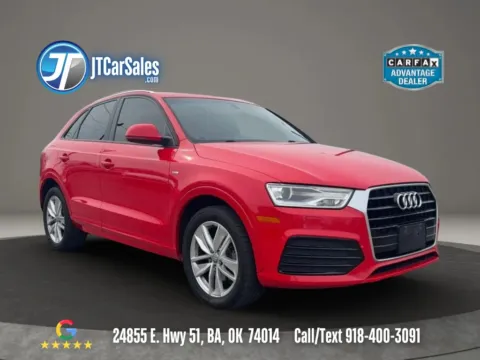 Red 2018 Audi Q3 Premium Sport Utility 4D for sale in Broken Arrow, OK