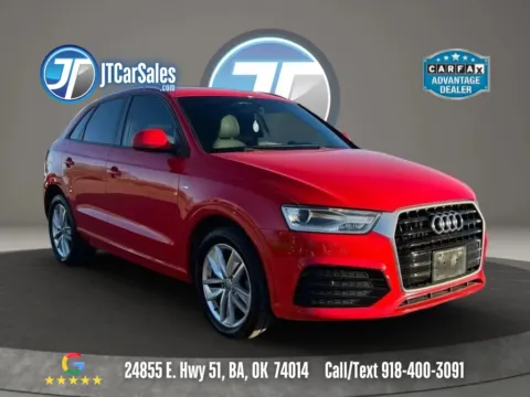 Red 2018 Audi Q3 Premium Sport Utility 4D for sale in Broken Arrow, OK