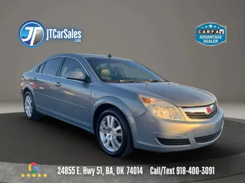 Silver 2007 Saturn Aura XE Sedan 4D for sale in Broken Arrow, OK