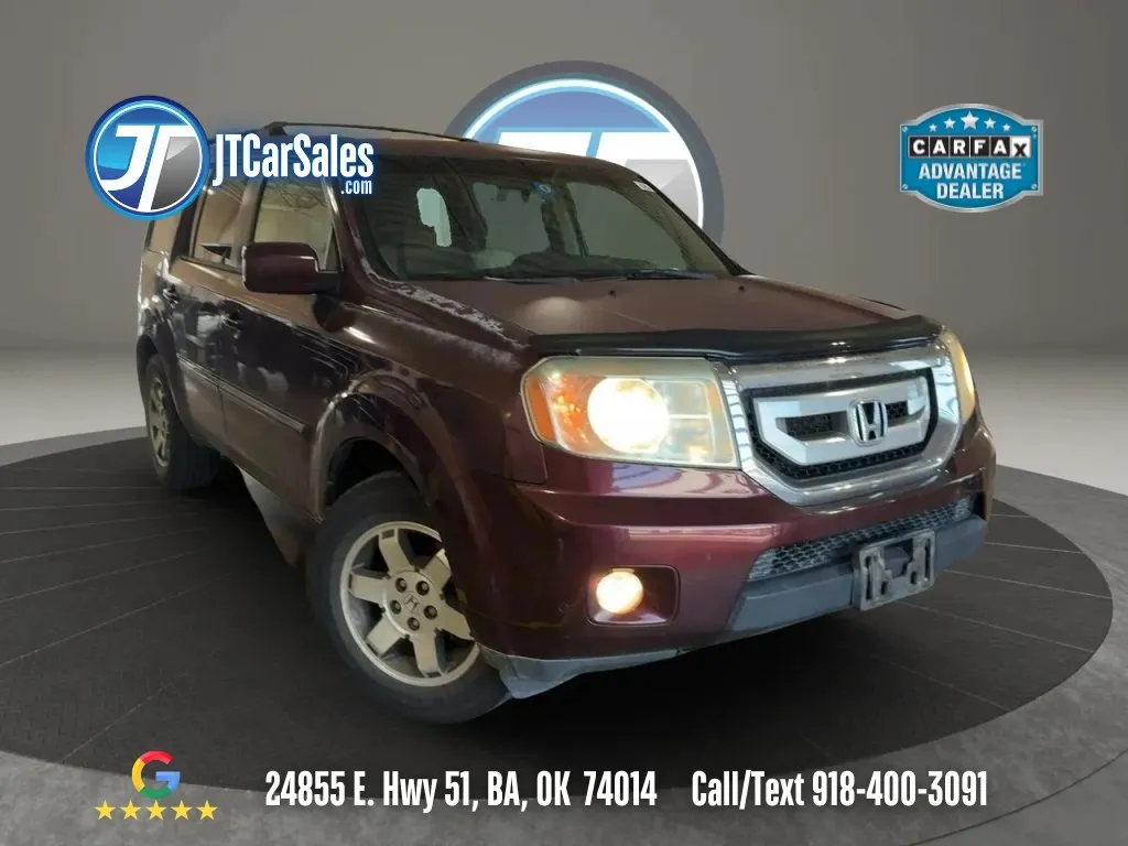 Red 2009 Honda Pilot Touring Sport Utility 4D for sale in Broken Arrow, OK