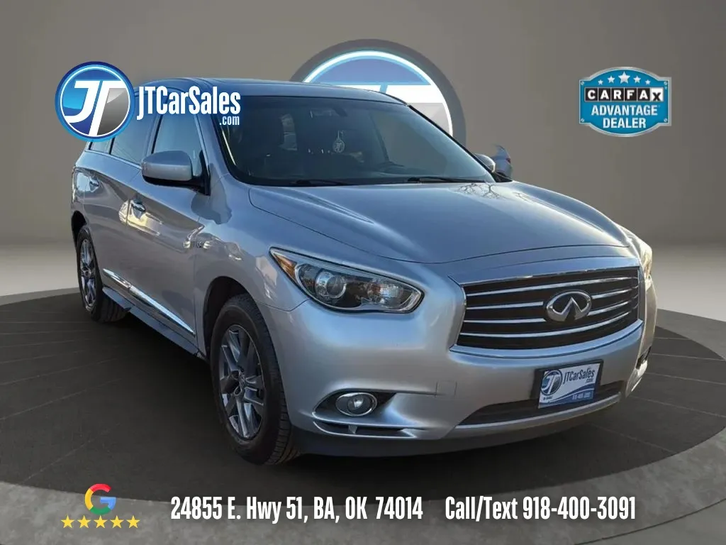 Silver 2015 INFINITI QX60 3.5 Sport Utility 4D for sale in Broken Arrow, OK