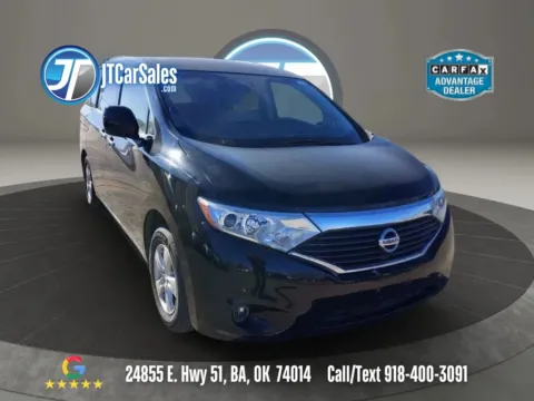 Black 2017 Nissan Quest SV Minivan 4D for sale in Broken Arrow, OK