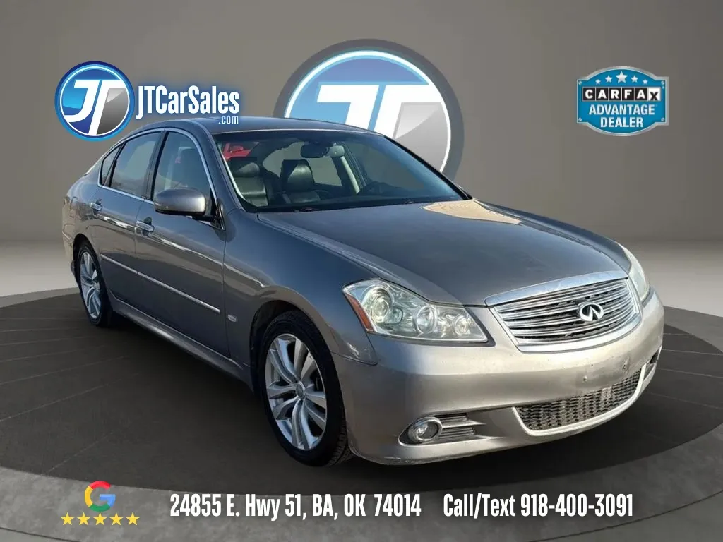 Gray 2008 INFINITI M 35 Sedan 4D for sale in Broken Arrow, OK