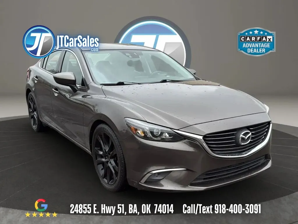 Brown 2016 MAZDA MAZDA6 i Grand Touring Sedan 4D for sale in Broken Arrow, OK