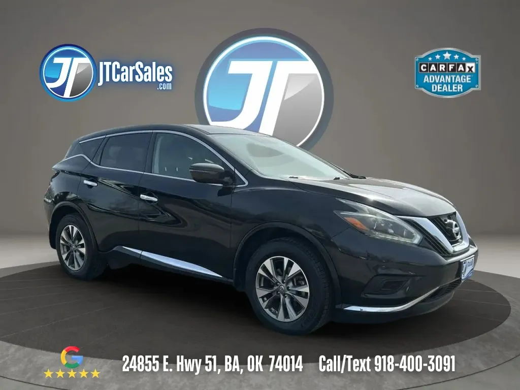 Black 2018 Nissan Murano S Sport Utility 4D for sale in Broken Arrow, OK