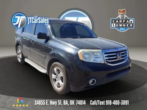 Black 2012 Honda Pilot EX-L Sport Utility 4D for sale in Broken Arrow, OK