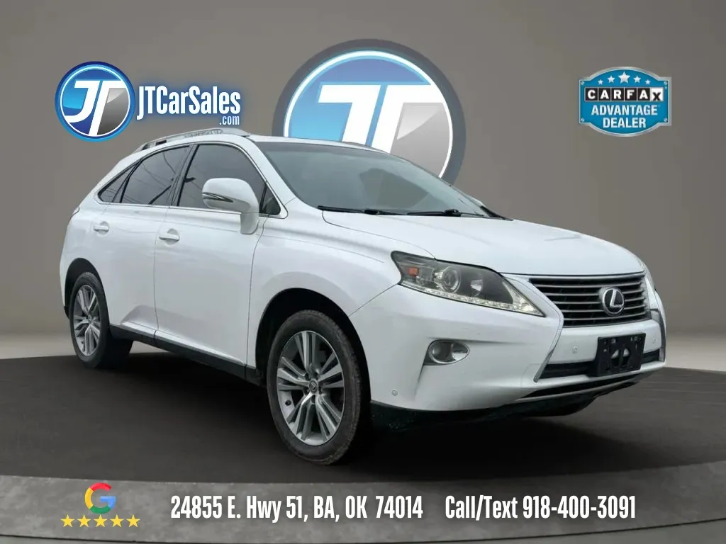 White 2015 Lexus RX 350 Sport Utility 4D for sale in Broken Arrow, OK