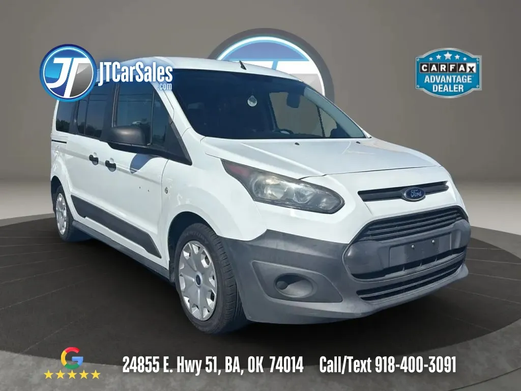 White 2014 Ford Transit Connect Passenger XL Van 4D for sale in Broken Arrow, OK