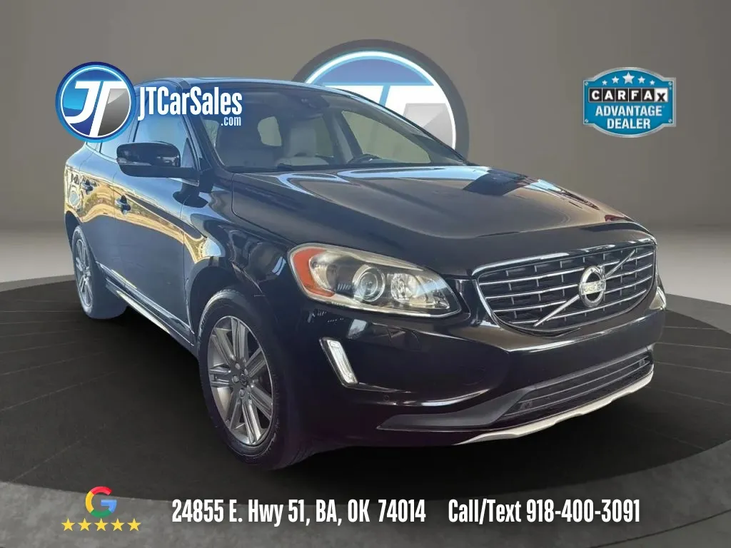 Black 2017 Volvo XC60 T5 Inscription Sport Utility 4D for sale in Broken Arrow, OK