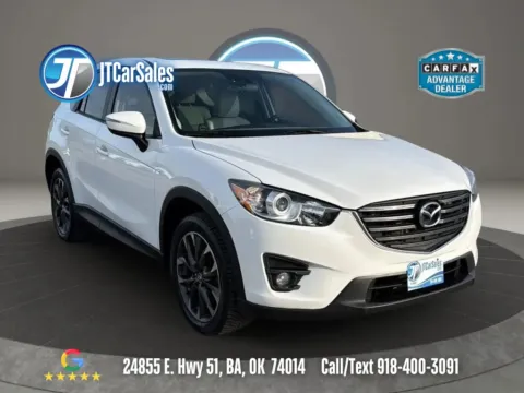 White 2016 MAZDA CX-5 Grand Touring Sport Utility 4D for sale in Broken Arrow, OK