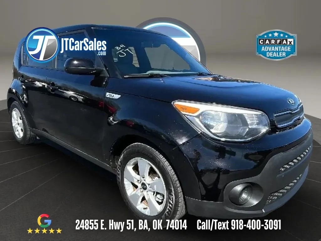 Black 2019 Kia Soul Wagon 4D for sale in Broken Arrow, OK