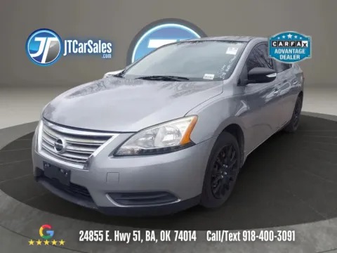 Gray 2014 Nissan Sentra S Sedan 4D for sale in Broken Arrow, OK