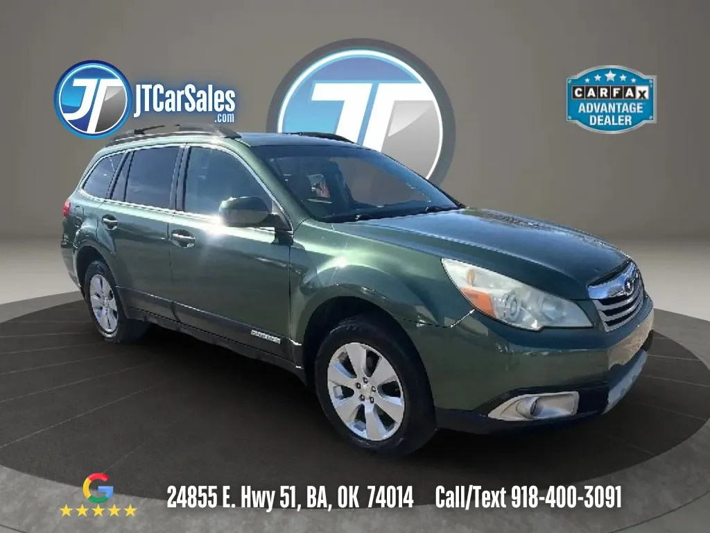 Green 2011 Subaru Outback 2.5i Limited Wagon 4D for sale in Broken Arrow, OK