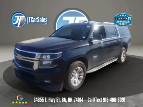 Black 2018 Chevrolet Suburban LT Sport Utility 4D for sale in Broken Arrow, OK