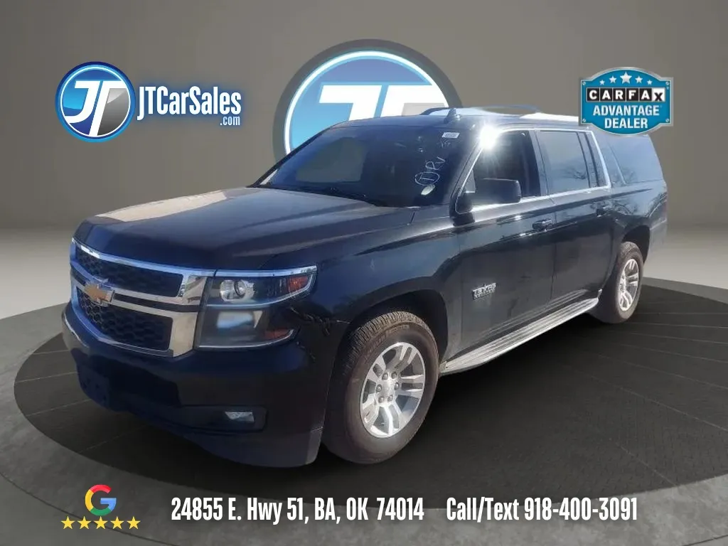 Black 2018 Chevrolet Suburban LT Sport Utility 4D for sale in Broken Arrow, OK