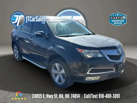 Black 2012 Acura MDX Sport Utility 4D for sale in Broken Arrow, OK