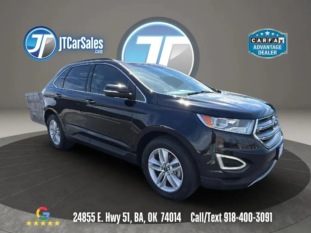Black 2018 Ford Edge SEL Sport Utility 4D for sale in Broken Arrow, OK