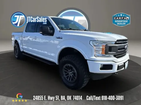 White 2018 Ford F-150 SuperCrew Cab XL Pickup 4D 5 1/2 ft for sale in Broken Arrow, OK